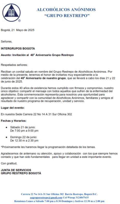 aaintergrupos